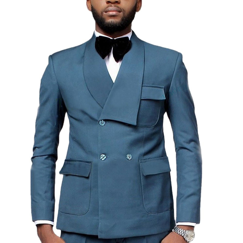 Men Formal Wear Dress - Najnowszy projekt Dwurzędowe spodnie marynarskie w