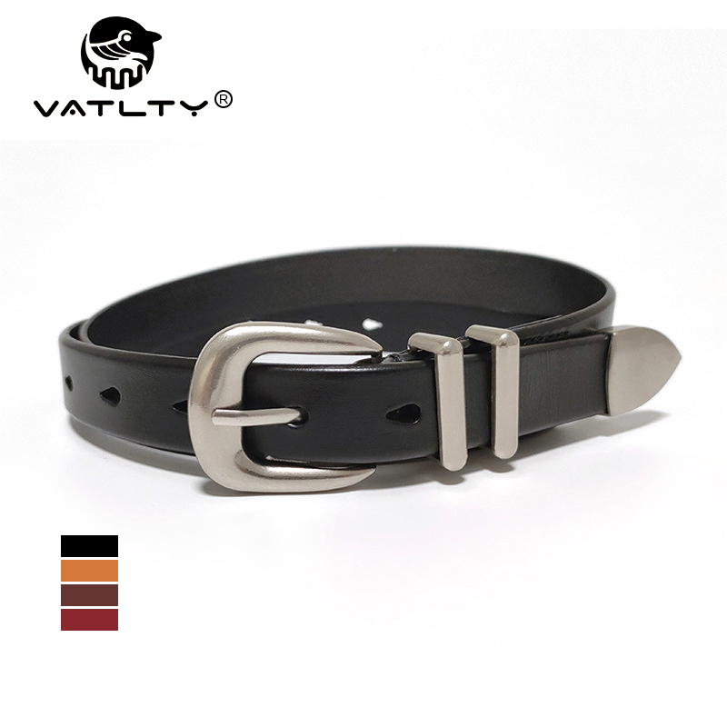 Formal Belt Leather Thin - VATLTY 2.3cm skórzany pasek dla kobiet