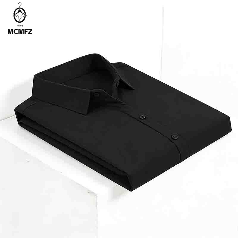 Men Formal Wear In Summer - Męska koszula z krótkim rękawem, zapinana