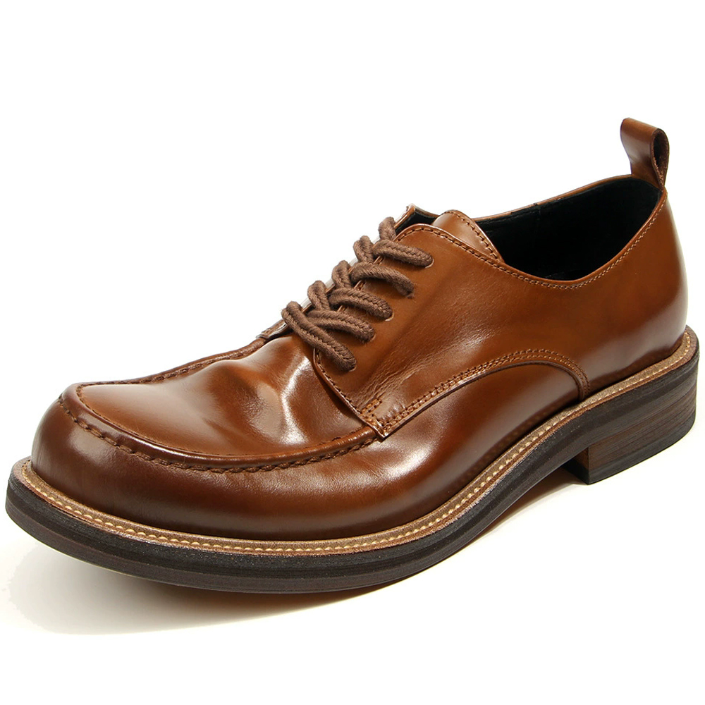 Men Formal Wear Dress - Męskie skórzane buty biznesowe, buty wizytowe