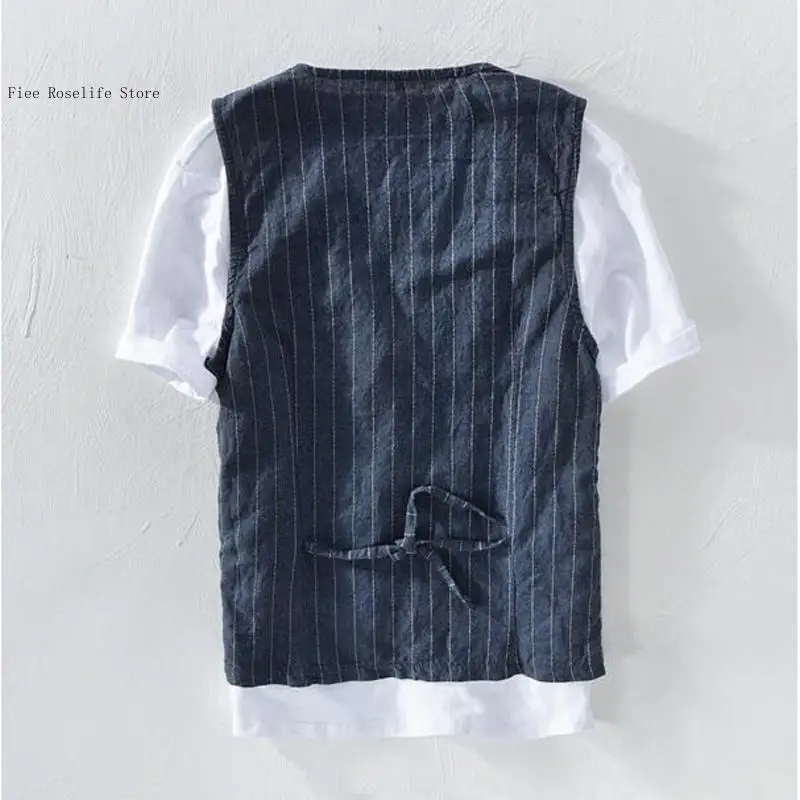 Brytyjska lniana kamizelka męs – Men Formal Wear In Summer recenzja i cena