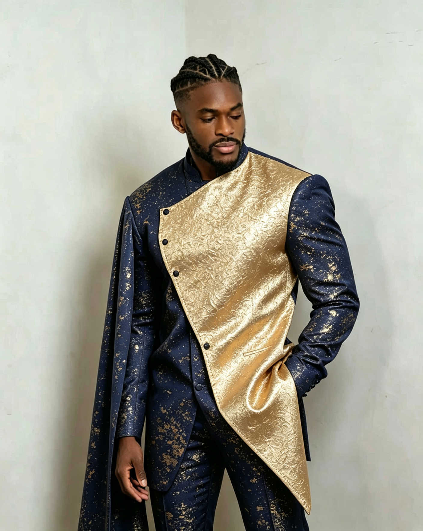 Unikatowe smokingi męskie z cz – Men Formal Party Wear Outfit recenzja i cena