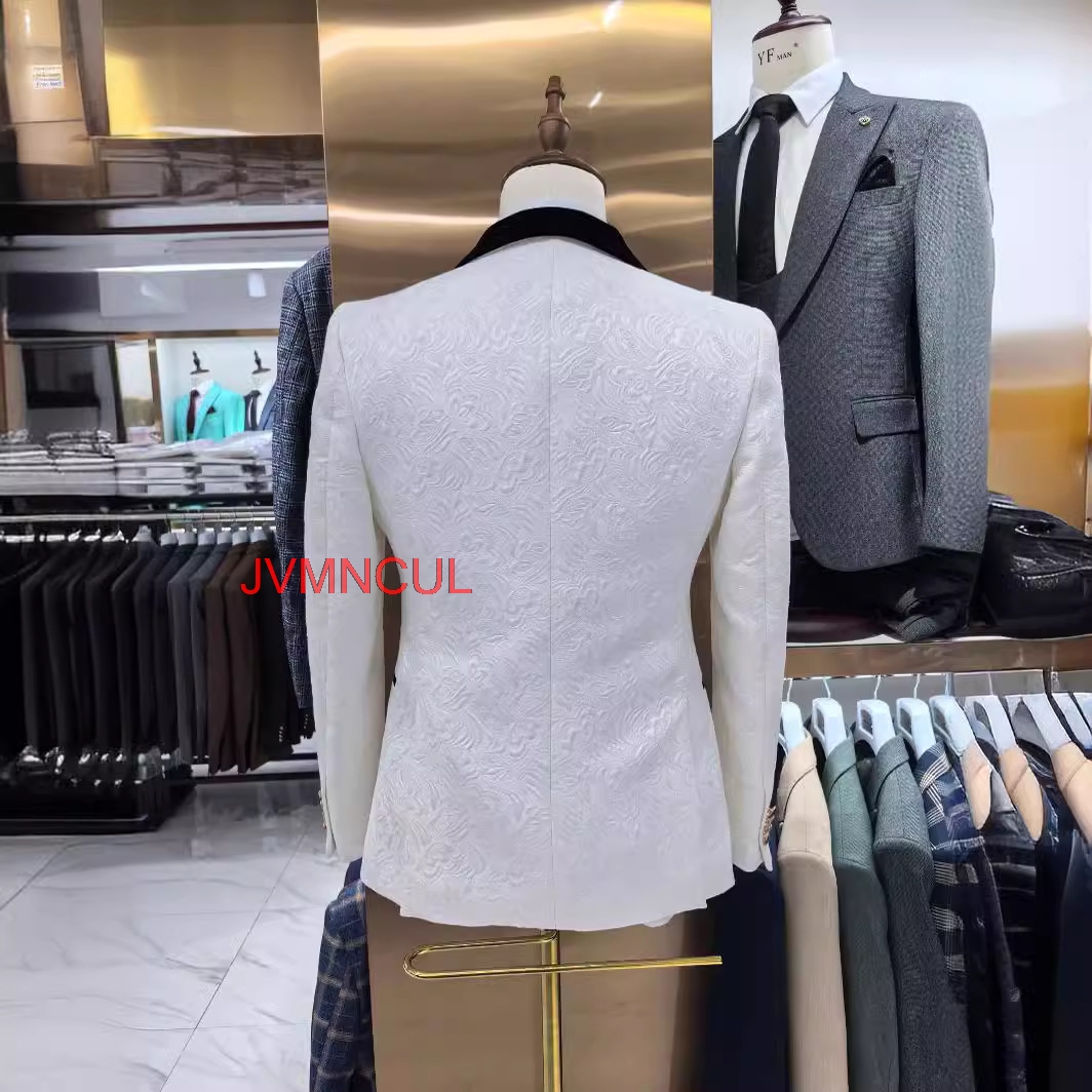Męski garnitur 3-częściowy sli – Men Formal Party Wear Outfit recenzja i cena