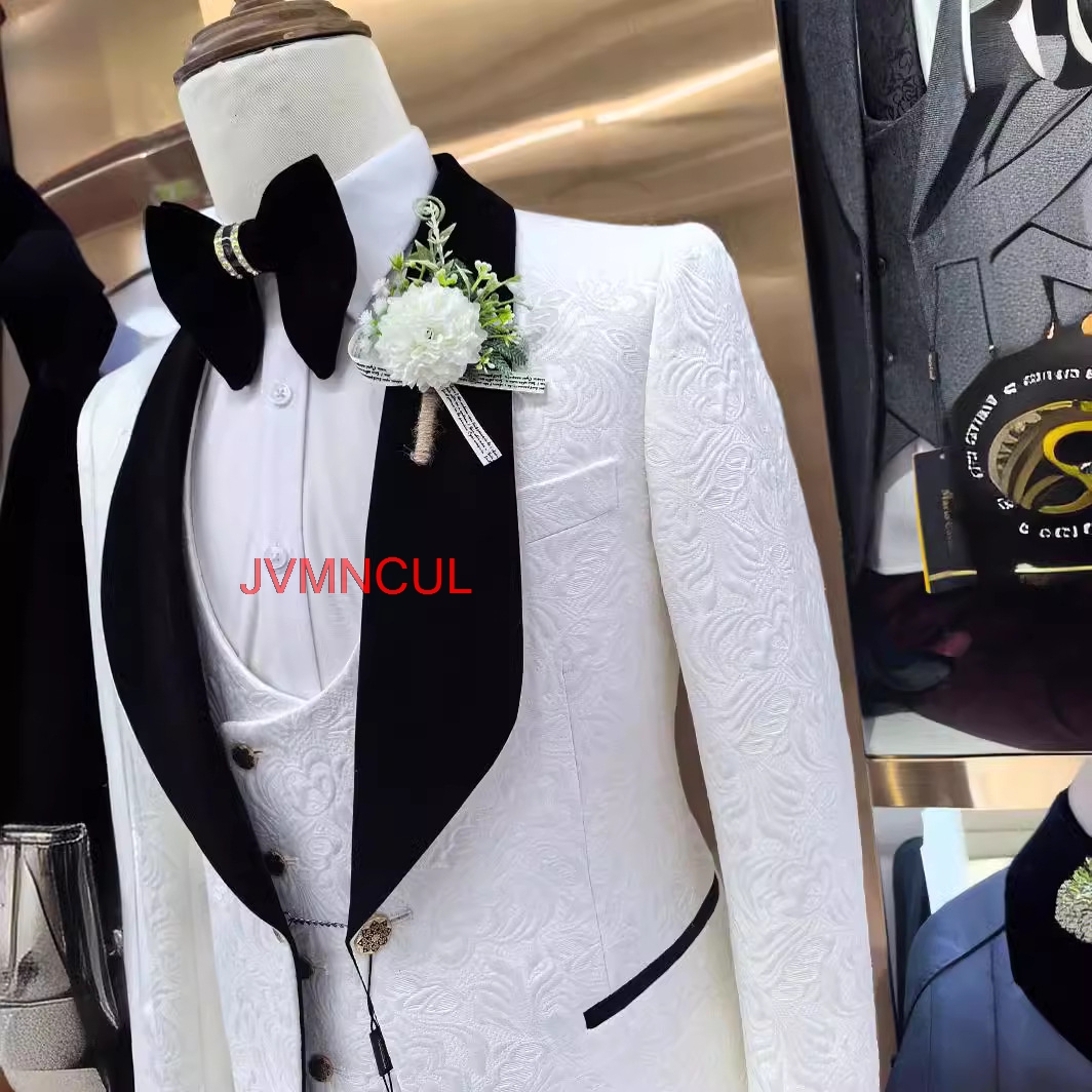 Męski garnitur 3-częściowy sli – Men Formal Party Wear Outfit recenzja i cena