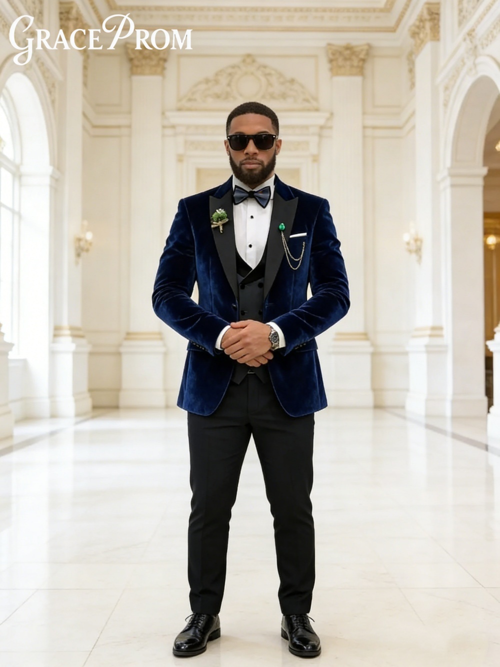 Luksusowy aksamitny garnitur m – Men'S Formal Wear In Winter recenzja i cena