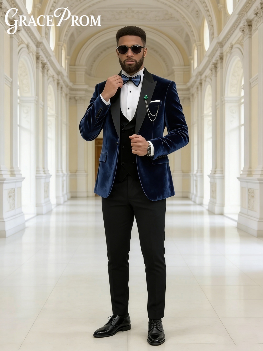 Luksusowy aksamitny garnitur m – Men'S Formal Wear In Winter recenzja i cena
