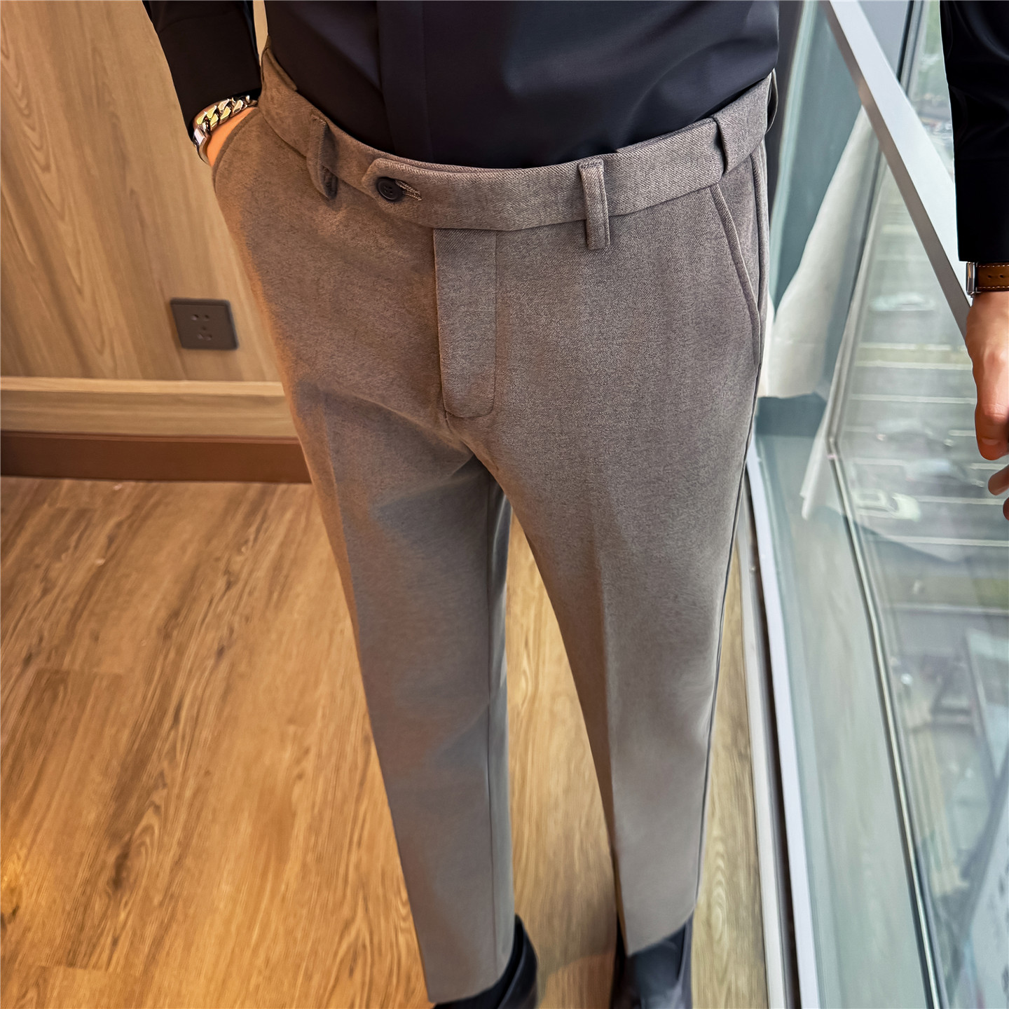 Męskie spodnie garniturowe z m – Men'S Formal Wear In Winter recenzja i cena