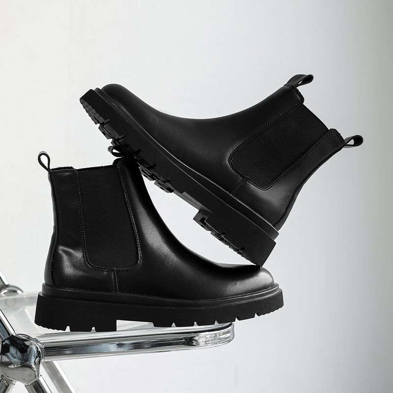Męskie skórzane buty Chelsea z – Men'S Formal Wear Trends 2025 recenzja i cena