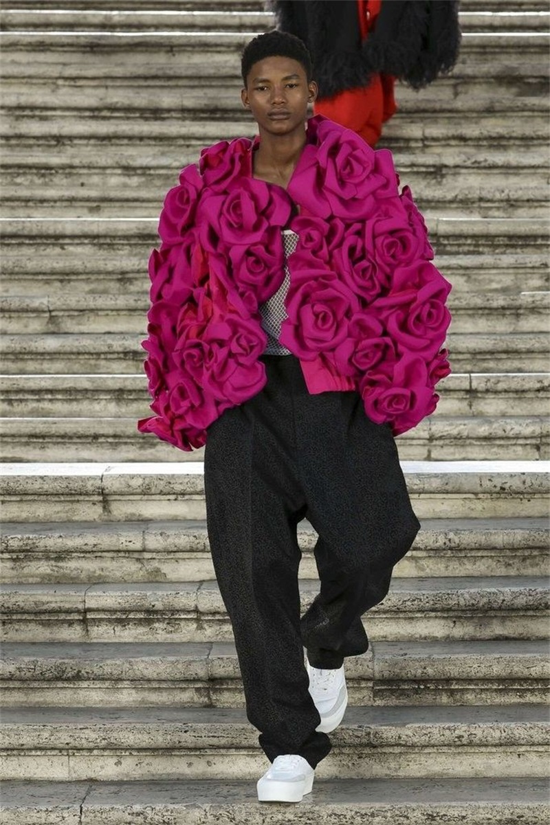Różowy garnitur męski zestaw s – Men Formal Wear Pink recenzja i cena