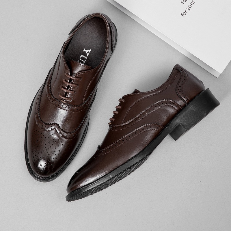 Eleganckie skórzane buty męski – Men Formal Wear In Summer recenzja i cena