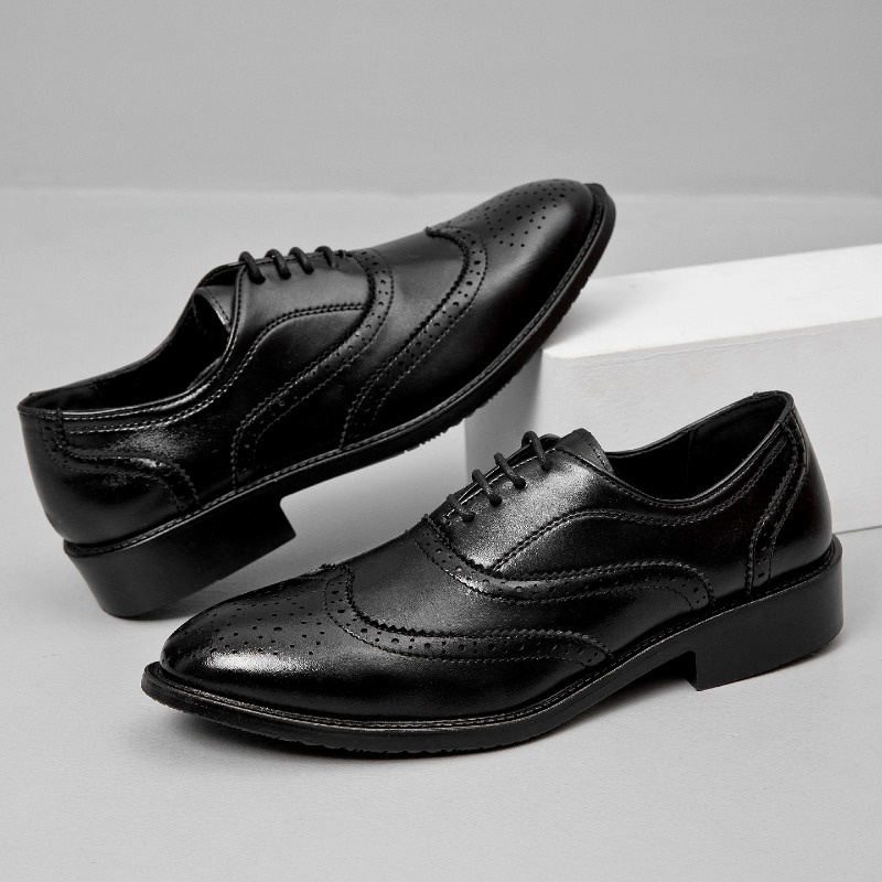 Eleganckie skórzane buty męski – Men Formal Wear In Summer recenzja i cena