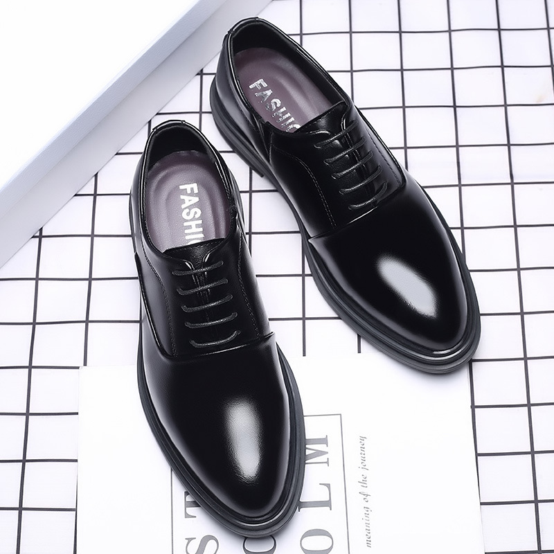 Męskie Eleganckie Oksfordy Wiz – Men Formal Wear Dress recenzja i cena