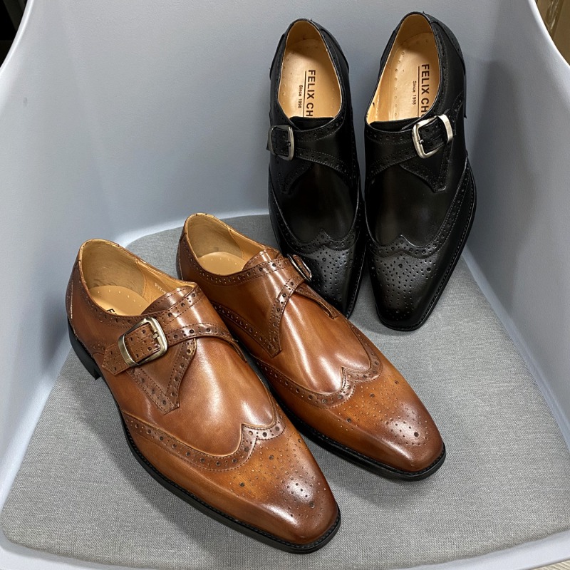 Męskie buty codzienne ze skóry – Men Formal Party Wear Outfit recenzja i cena