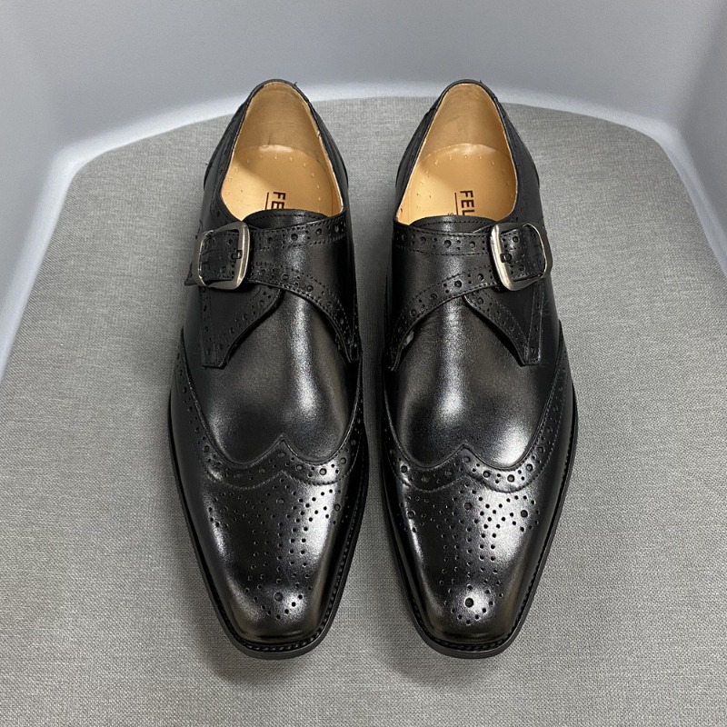 Męskie buty codzienne ze skóry – Men Formal Party Wear Outfit recenzja i cena