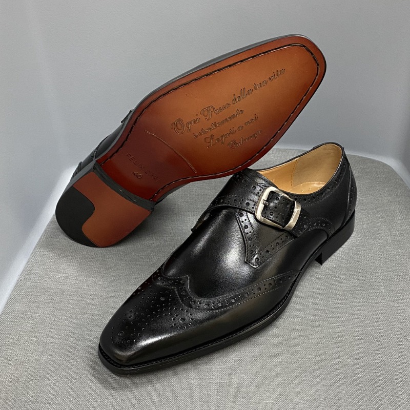 Męskie buty codzienne ze skóry – Men Formal Party Wear Outfit recenzja i cena