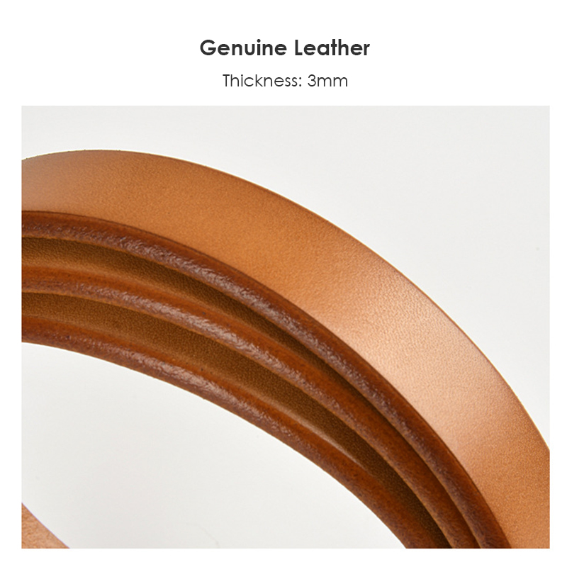 VATLTY 2.3cm skórzany pasek dl – Formal Belt Leather Thin recenzja i cena