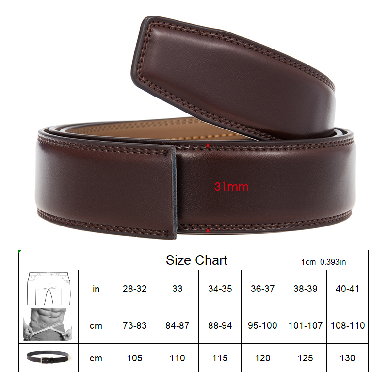 VATLTY Oficjalny oryginalny mę – Formal Belt Leather Thin recenzja i cena