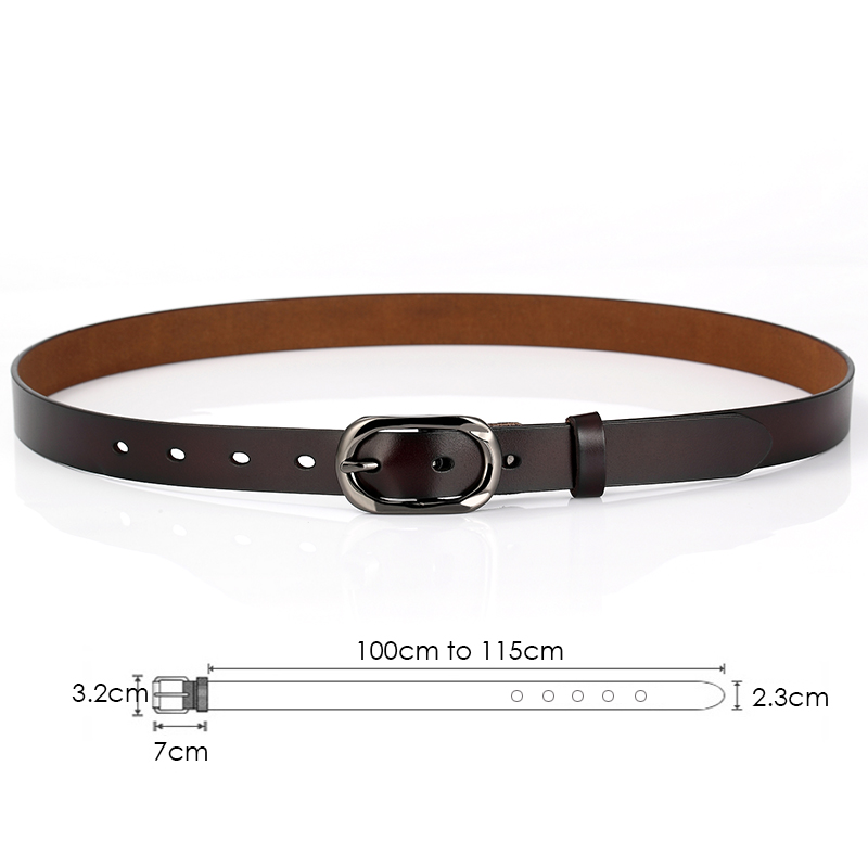 VATLTY 95cm-115cm skórzany pas – Formal Belt Leather Thin recenzja i cena