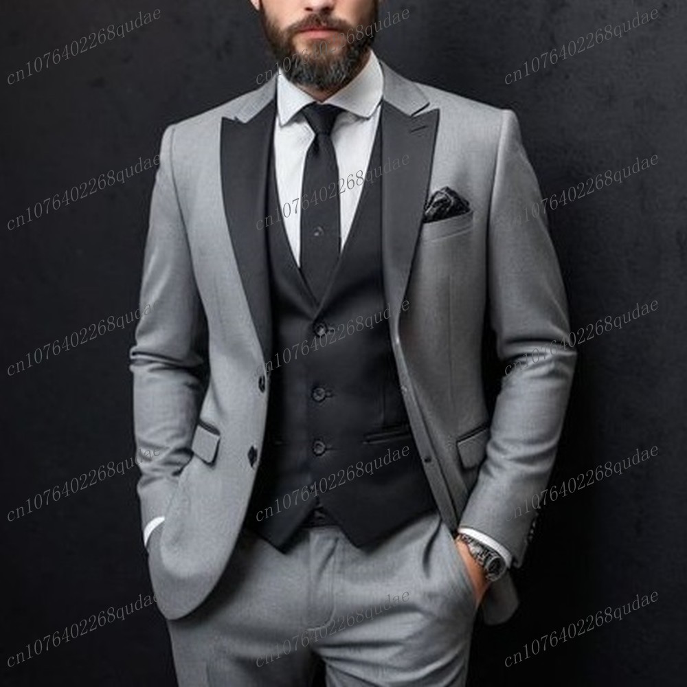 Ciemnoróżowy i czarny garnitur – Men Formal Wear Pink recenzja i cena