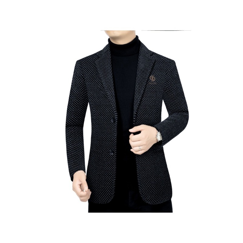 Nowe Zimowe Męskie Kraciaste M – Men'S Formal Wear In Winter recenzja i cena