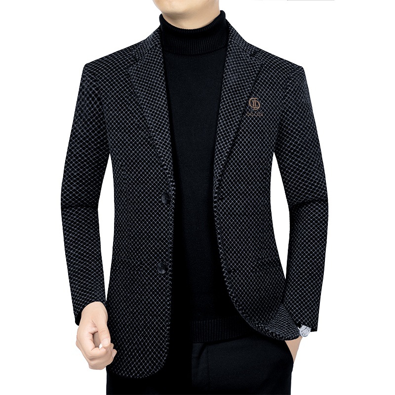 Nowe Zimowe Męskie Kraciaste M – Men'S Formal Wear In Winter recenzja i cena
