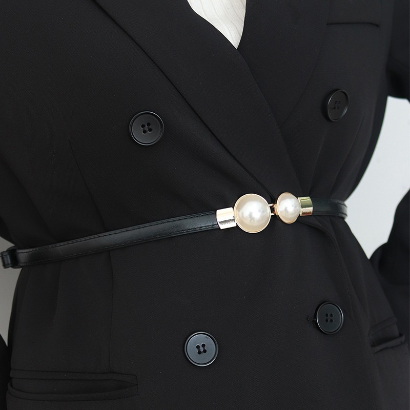 Elegancki, vintage'owy łańcusz – Formal Belt Leather Thin recenzja i cena