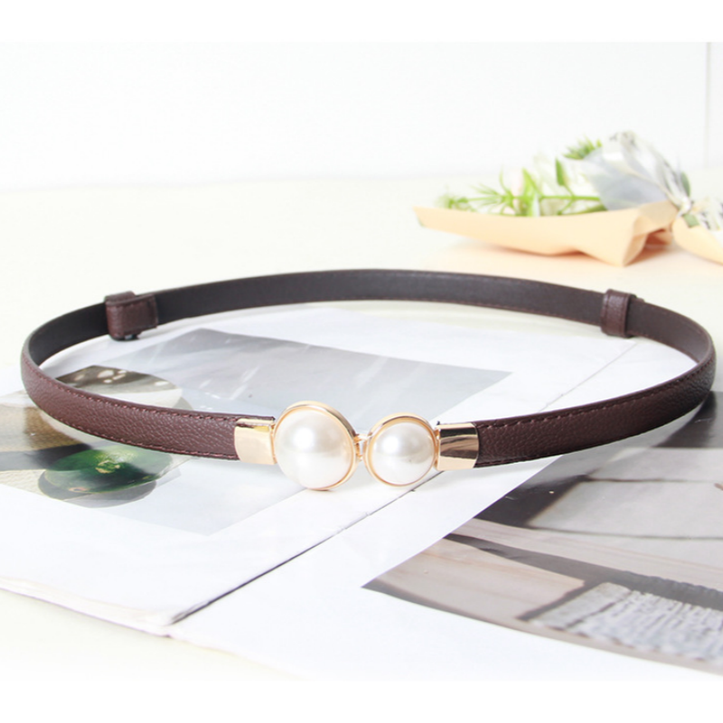 Elegancki, vintage'owy łańcusz – Formal Belt Leather Thin recenzja i cena