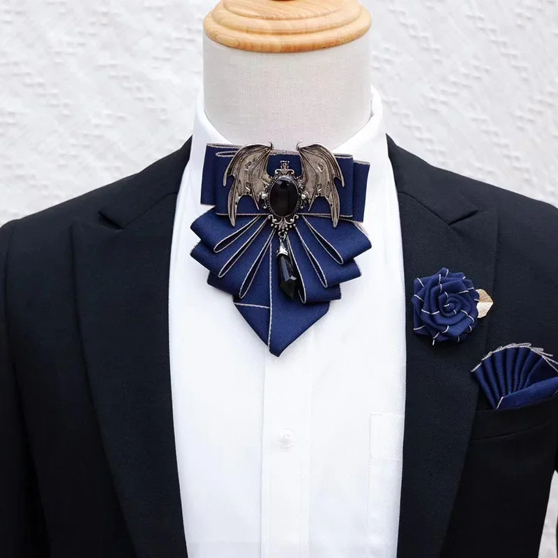 Męska muszka broszka zestaw br – Men Formal Wear Dress recenzja i cena