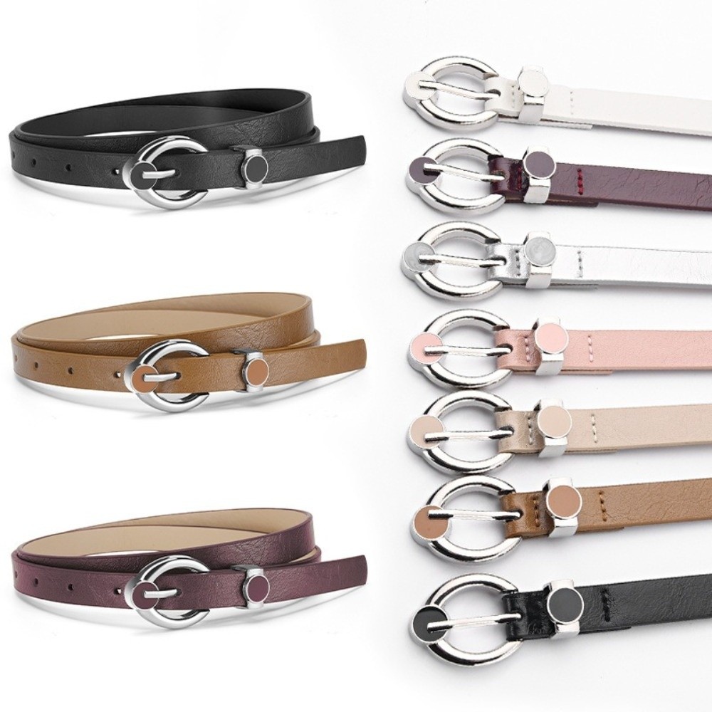 Modny pasek do talii z cienką  – Formal Belt Leather Thin recenzja i cena