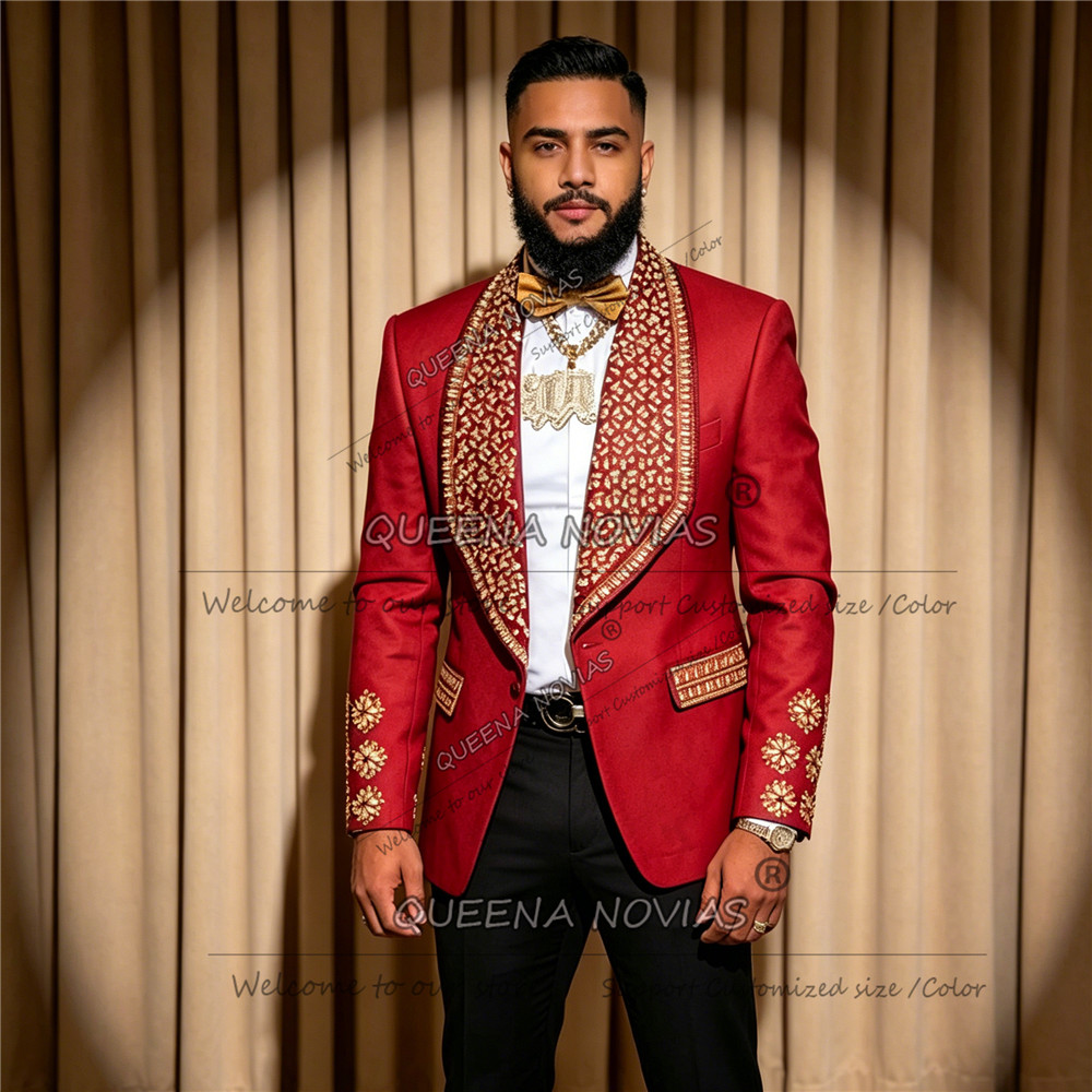 Ekskluzywny smoking ślubny dla – Men Formal Party Wear Outfit recenzja i cena
